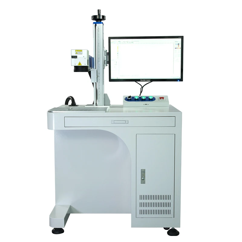 Pcb Fully Automatic Online Mopa 30W 50W 60W Fiber Laser Cutting Marking 2.5D Engraving 100W Machine Engrave Color For Metal