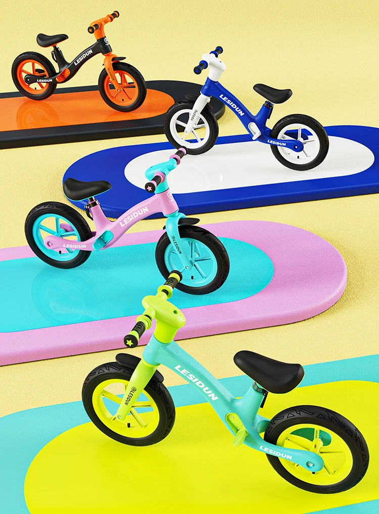 Factory wholesale 12 inch EVA tire 2 wheels baby balancing bike no pedal Kids ride Balance Bike Children balance bike