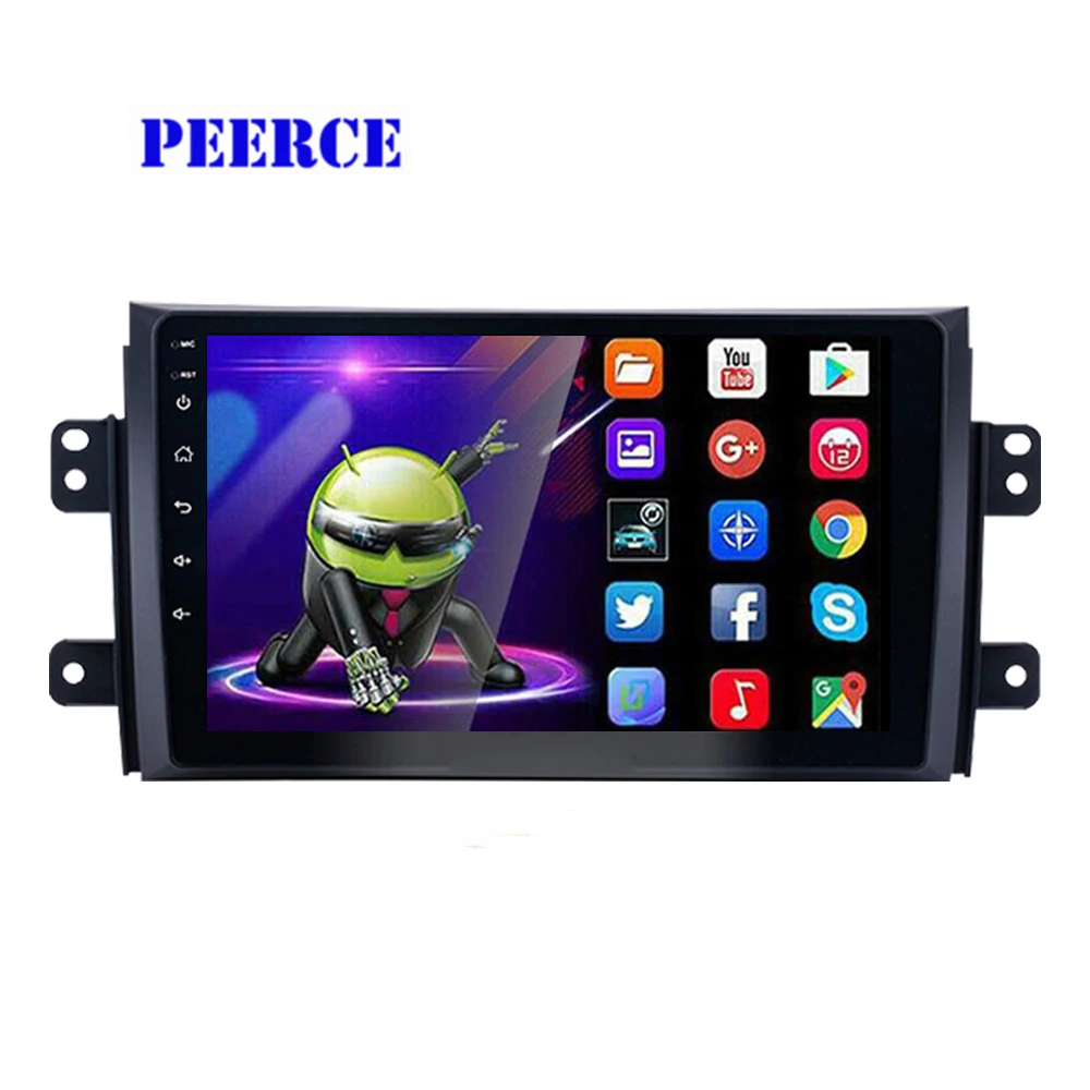 Best sellers 9 inch Car frame for Suzuki SX4 2005-14 android 1+16GB 4 GPS Wifi Car dvd player