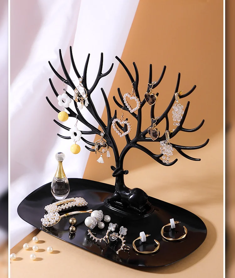 Home Ideas Norse Antler Necklace Holder Bracelet Hand Rack Jewelry Ornaments Earring Rack