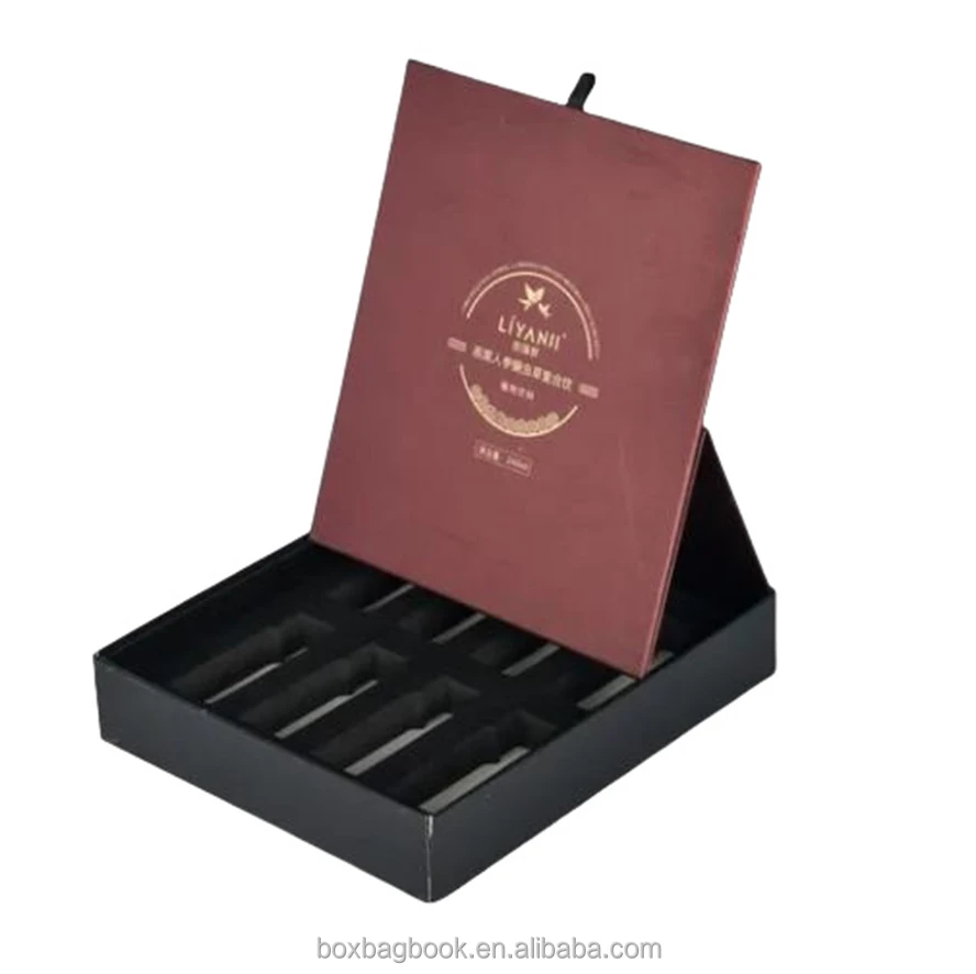 Yiwu low price small MOQ large custom shipping box with protective foam full color glossy embossed boxes with foam