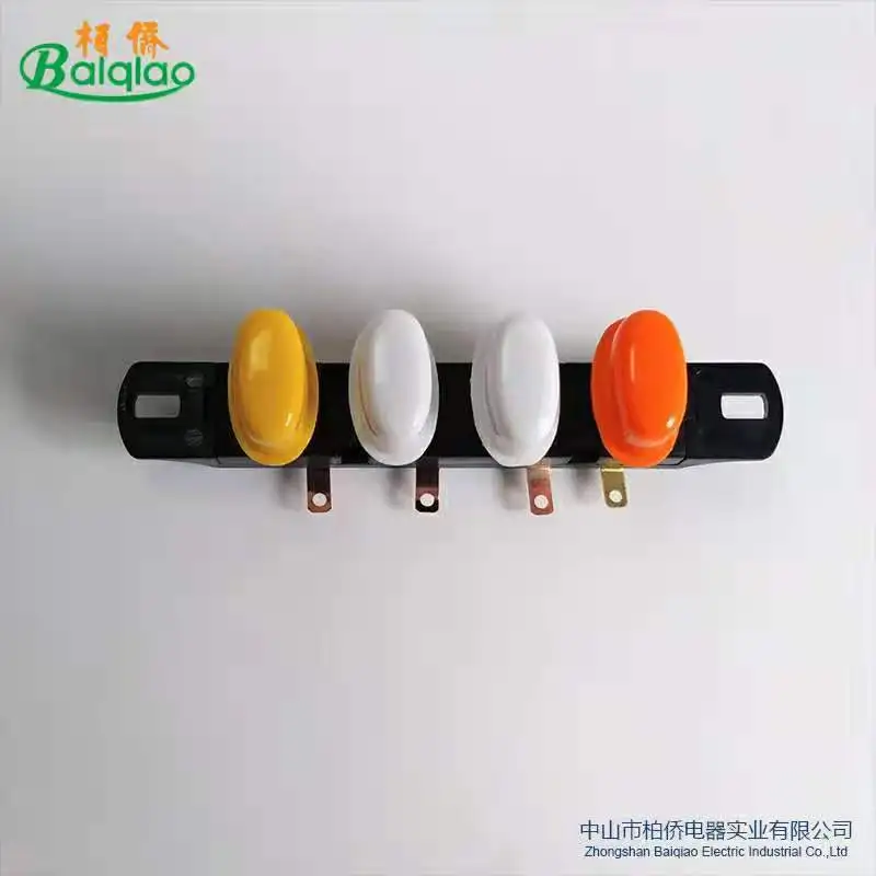 china supplier zhongshan manufacturer electric switch 3 speed push button fan switch