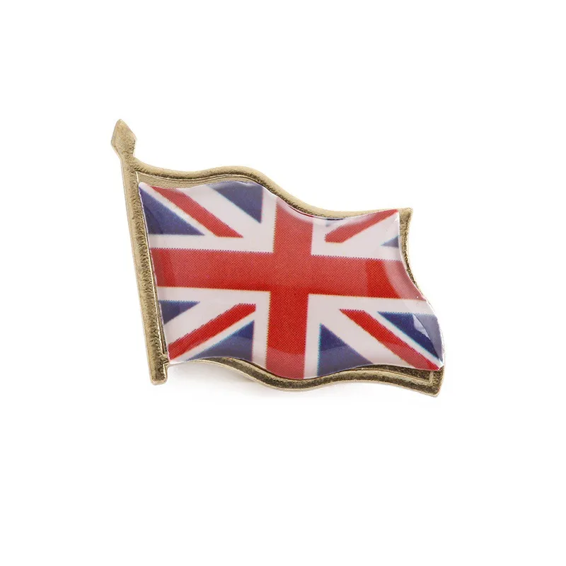 Promotional Wholesale Custom Souvenirs Soft Hard Enamel Pins Badge Magnet Country Flag Lapel Pin
