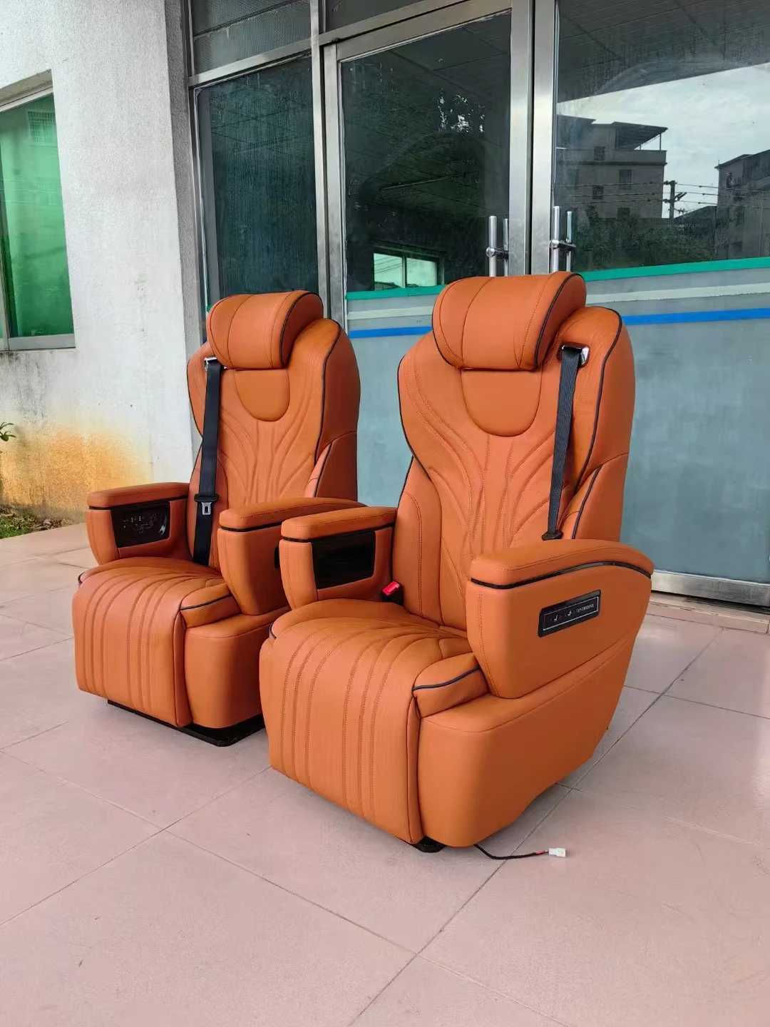 OTW-AEF4.0-ST toyota hiace coaster seats recline electric luxury vehicle seats captain car seat for van