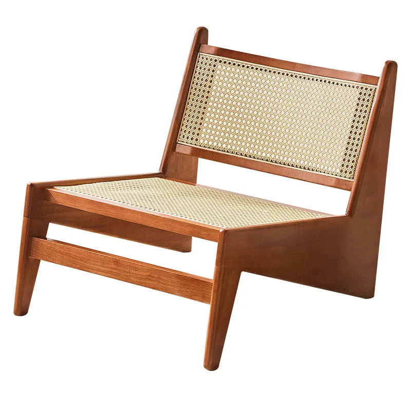 Outdoor garden furniture solid wood Teak Rattan garden chair Modern Design