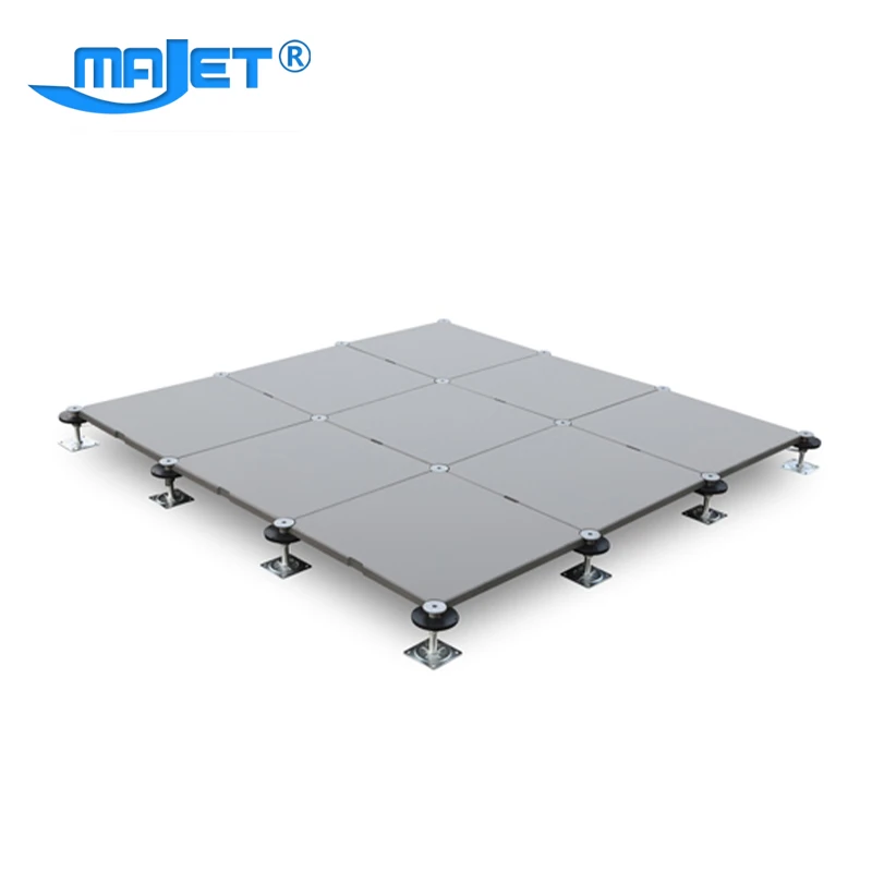 Majet All Steel Cementtitious Raised Floor System For Data Center CCTV Room