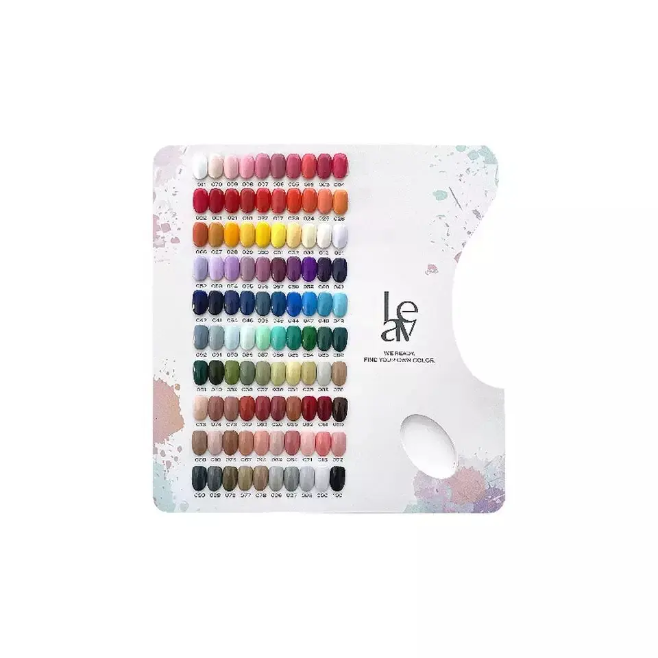 Wholesale Semi-cured UV Gel Customized Nail Decoration Korean High Quality Best Selling Gel Nail Polish Sticker