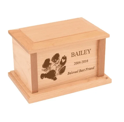 
Wooden Urns Pet Ashes Wood Casket and Coffins Urn for Ashes 
