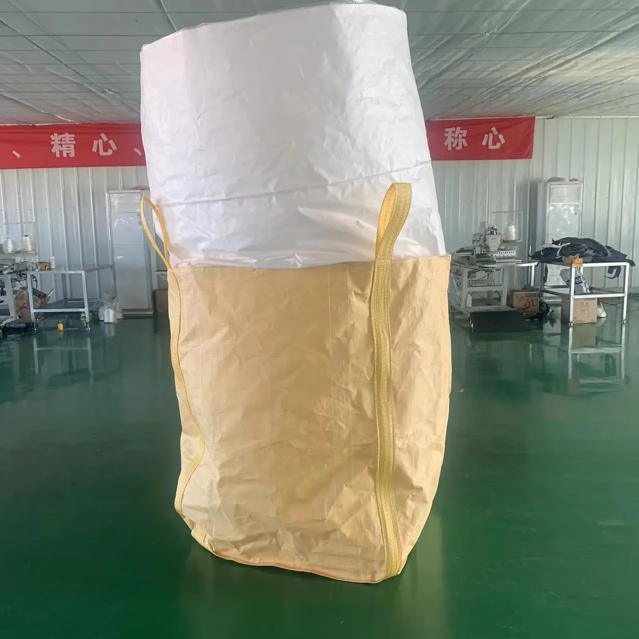 Hesheng 500kg 1000kg 1200kg 1500kg 2000kg 1 Ton 2 Tons Jumbo Bag Grain Seed Flour Salt Sugar Bean pp Big Bag