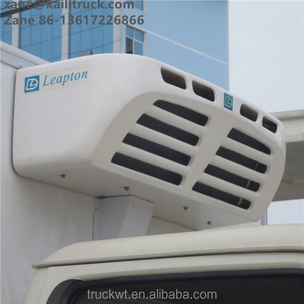 JMC 4*2 6 Wheels Freezer Truck Thermo King Refrigerator Frozen Food Truck Cooling Box Manual Side Open Truck