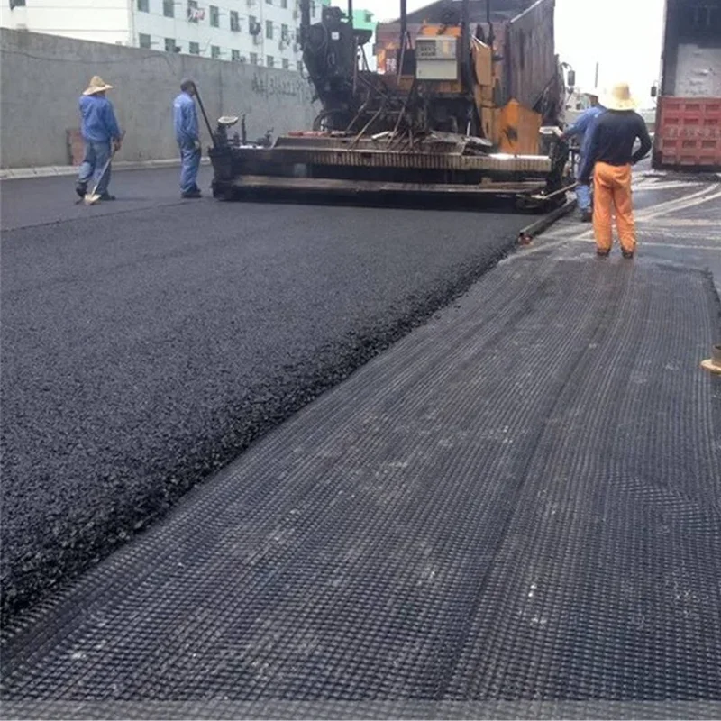 Fiberglass Geogrid Gravel Grid Ground Grid Biaxial Asphalt Fiberglass Geogrid Price For Highway Asphalt Roadbed Reinforced