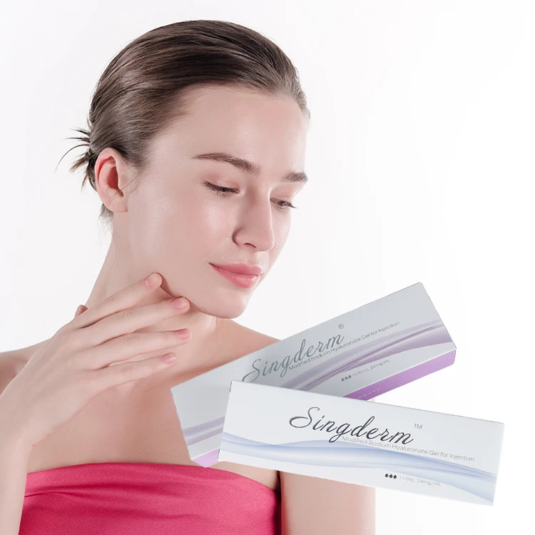 Hot sale Singderm hyaluronic acid gel injection pain relief dermal filler 1ml