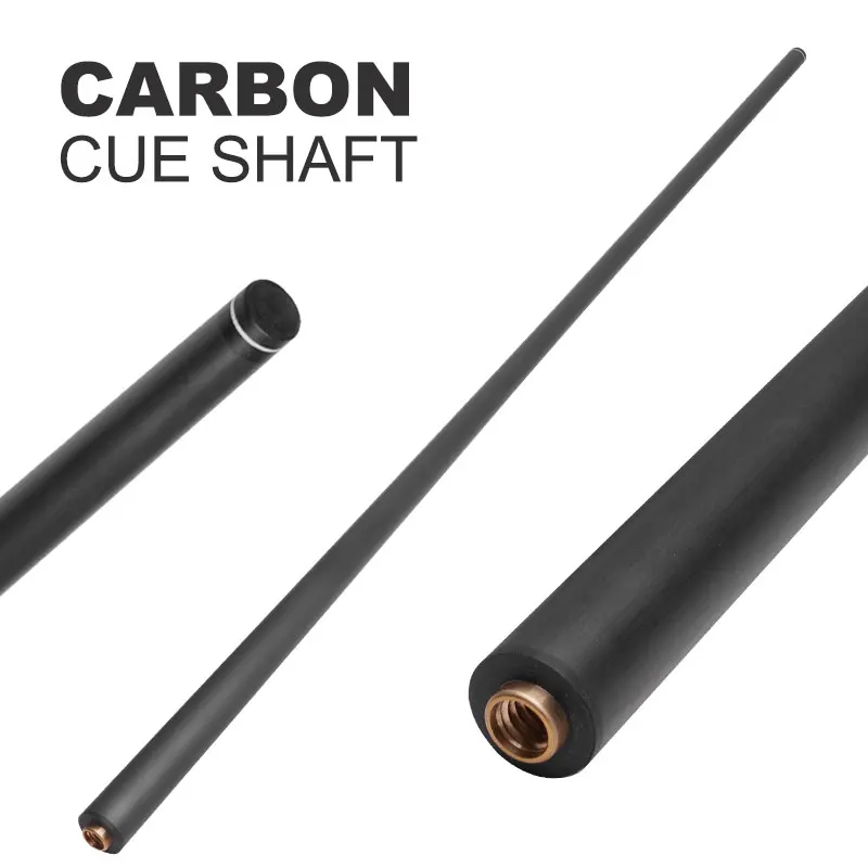 Pool Cue Carbon Fiber Shaft Customization Radial Pin Quick Release Uni-Lock Joint Suitable For Different Brand Billiard Stick