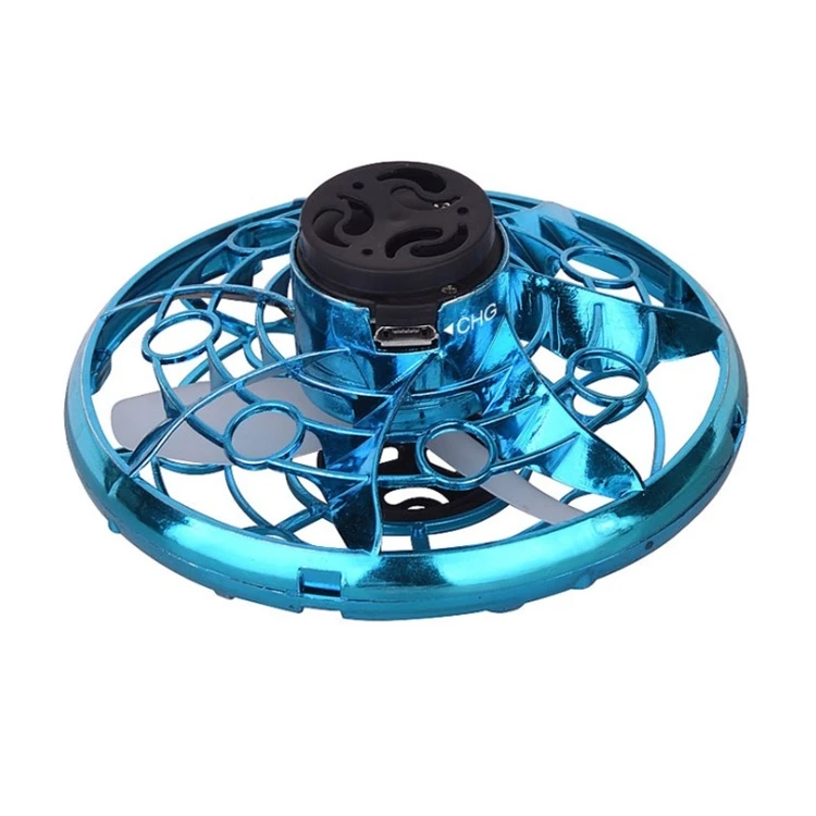 Magic Flying Spinner Kids Relaxing Stress Reliever Toys Steering UFO Aircraft Mini Drone flying saucer Toys