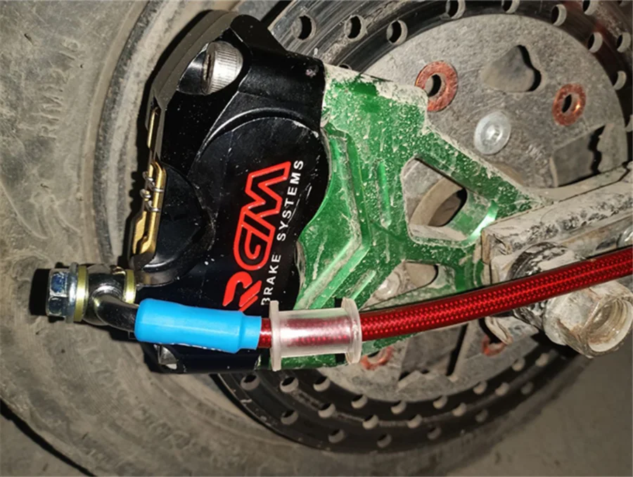 AN3 PTFE brake line hose assemblies with banjo fittings for motorcycle racing modified cars