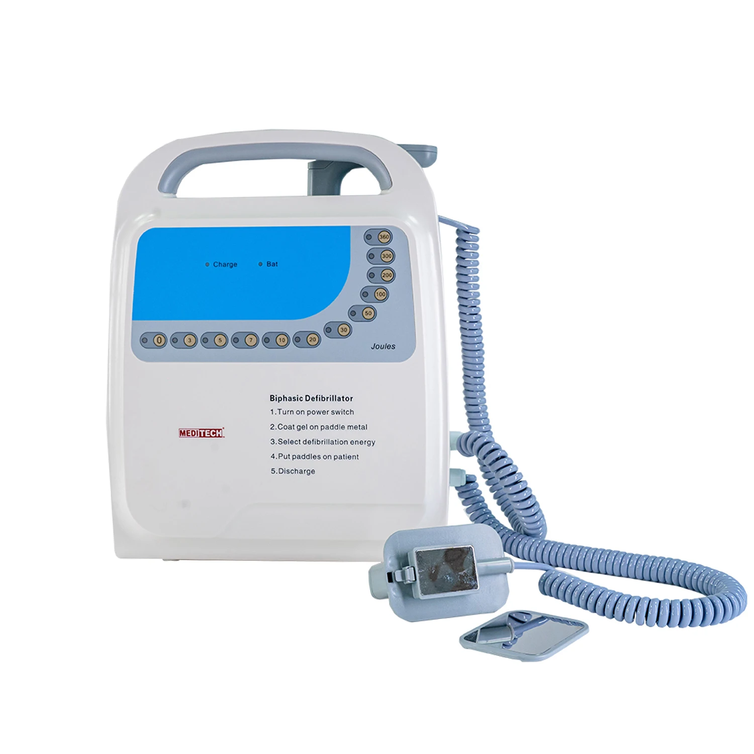 Medical First Aid Kit Ambulance Multifunctional Portable Automatic External Aed Defibrillator Monitor Machine For Hospital