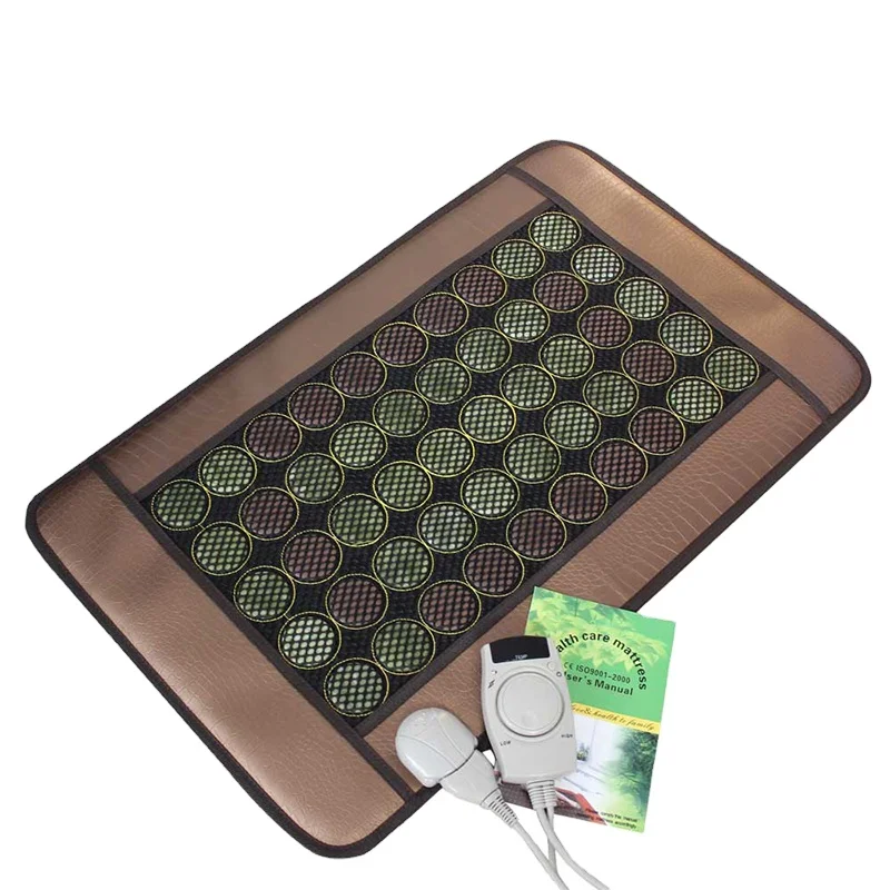 Factory Custom tourmaline mattress, jade stone massage cushion sofa set