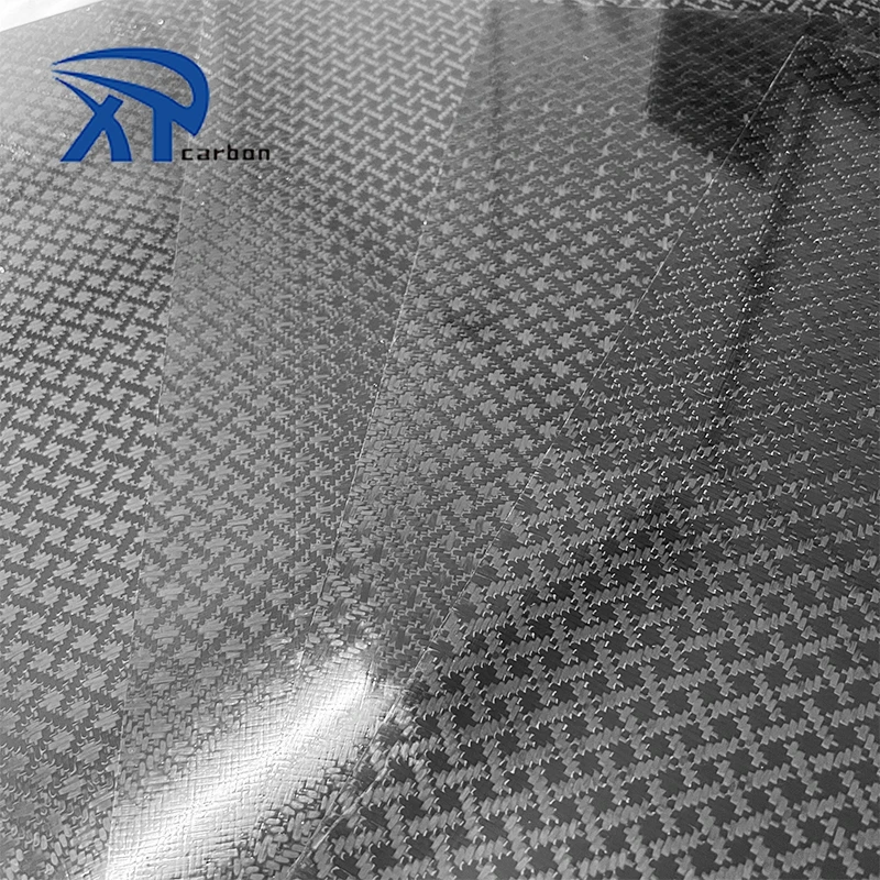 Custom size jacquard carbon fiber plate Carbon Fiber Sheets Price for cars