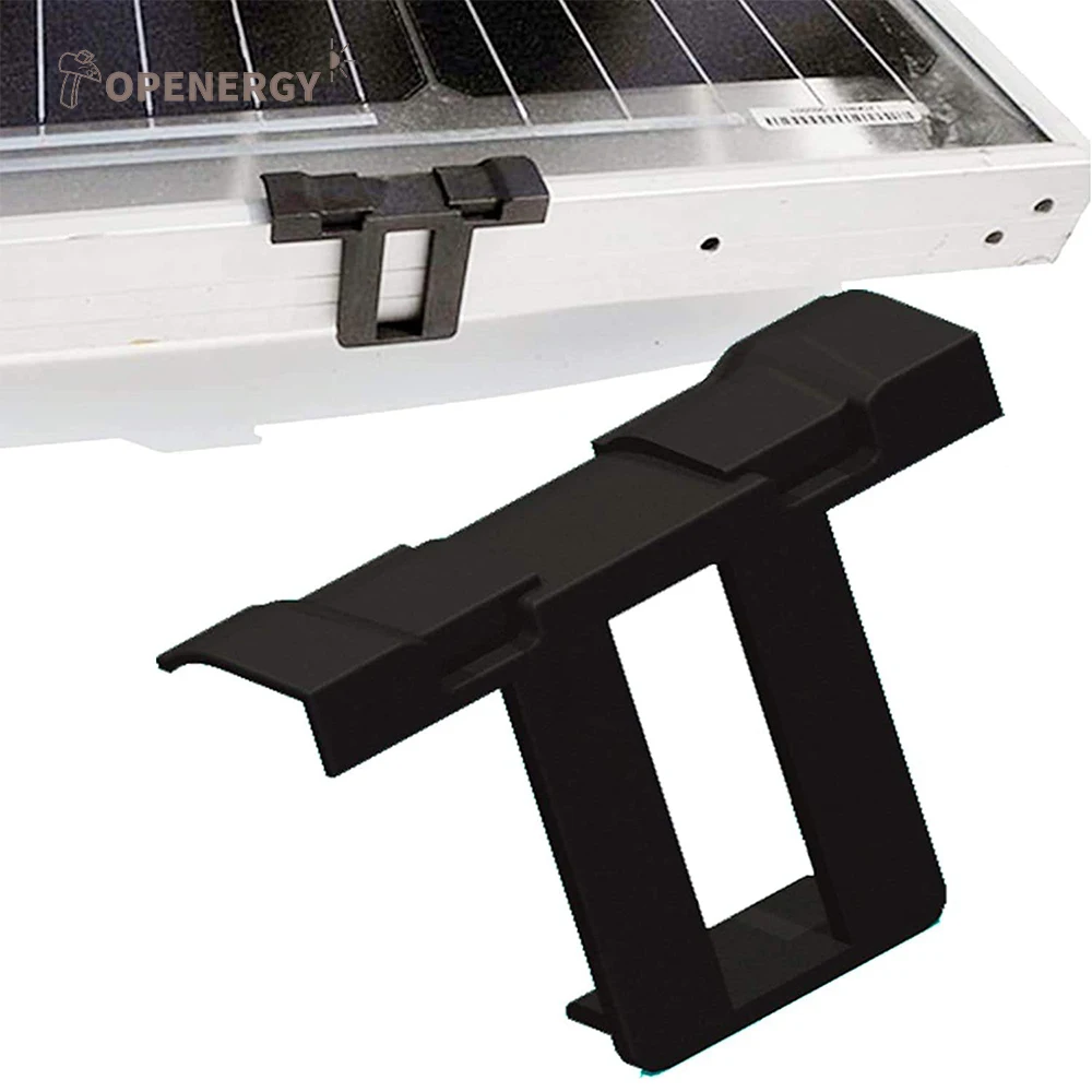 Factory Customized High-quality 30mm 35mm 40mm Solar Water Guide Clip Automatic Solar Panel Drain Clip