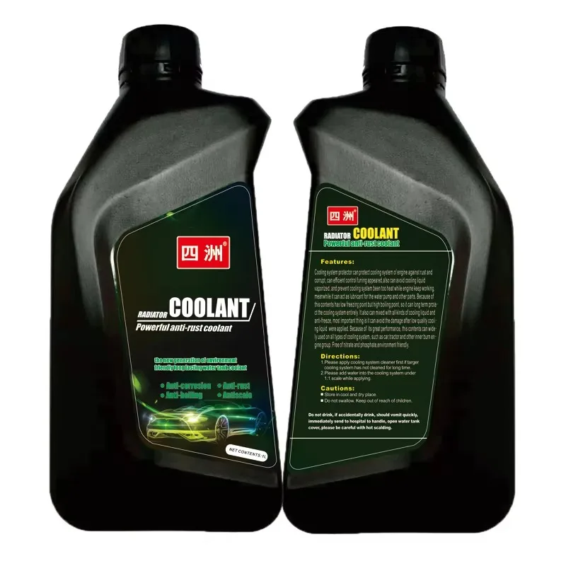 High Quality Long-Life Antifreeze Coolant Car Engine Radiator Ethylene Glycol Green Red Fluid High Visibility Color