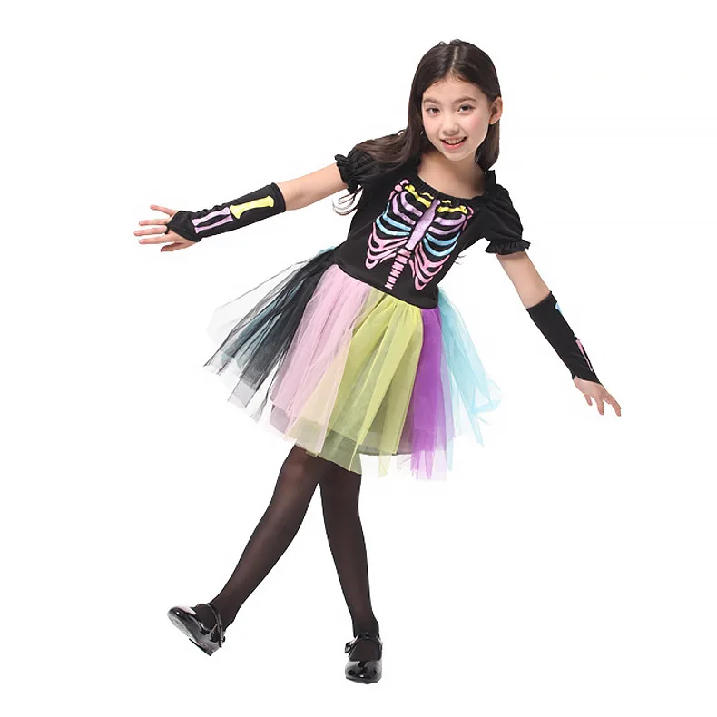 Halloween Adult Children Costume Horror Skeleton Skeleton Ghost Suit Vampire Suit Devil Zombie Death