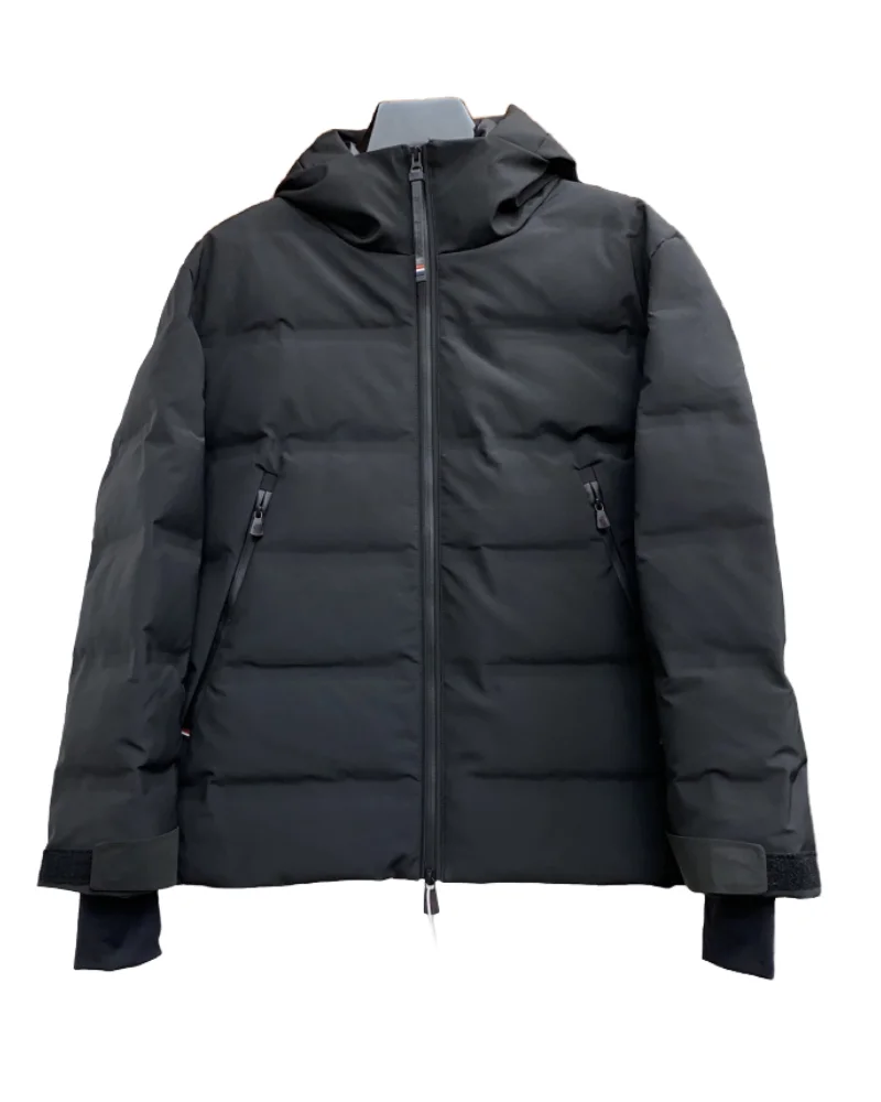 Mon-6 Super Soft Casual Midi down Jacket Breathable White Goose down with Heavy Industry Style Plumpy and Plump Design