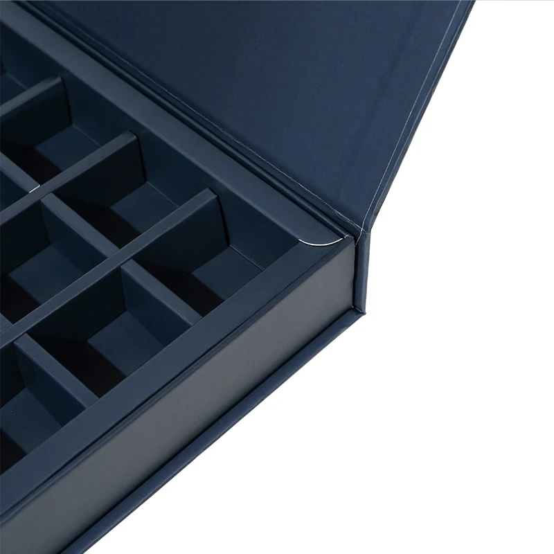 High-quality Custom Logo Printed Luxury Cardboard Paper Gift Wrapping Candy Dessert Sweet Truffle Chocolate Box Packaging