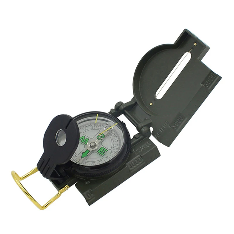 
Made In China Multi-function Pocket Aluminum Folding Compass For Outdoor Exploration 