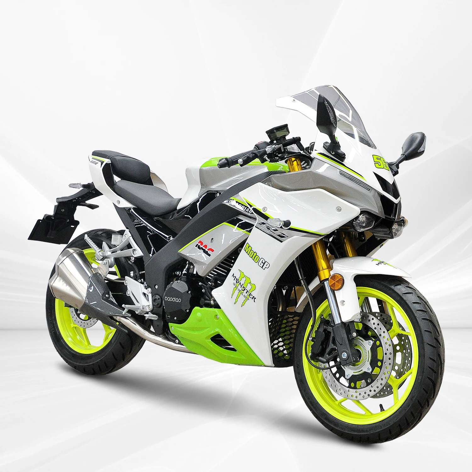 Factory Wholesale 400CC gasoline Motorcycle with High-Speed Water Cooling