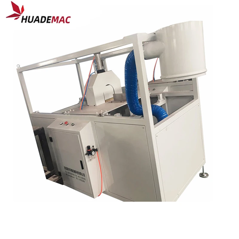 HUADE MAC PPR HDPE PE PVC CPVC Plastic Pipe planetary circular Cutter cutting machine