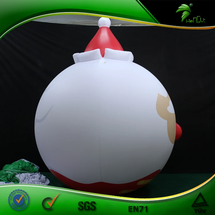Custom Inflatables Christmas Santa Advertising Inflatables Balloon for Christmas Decoration