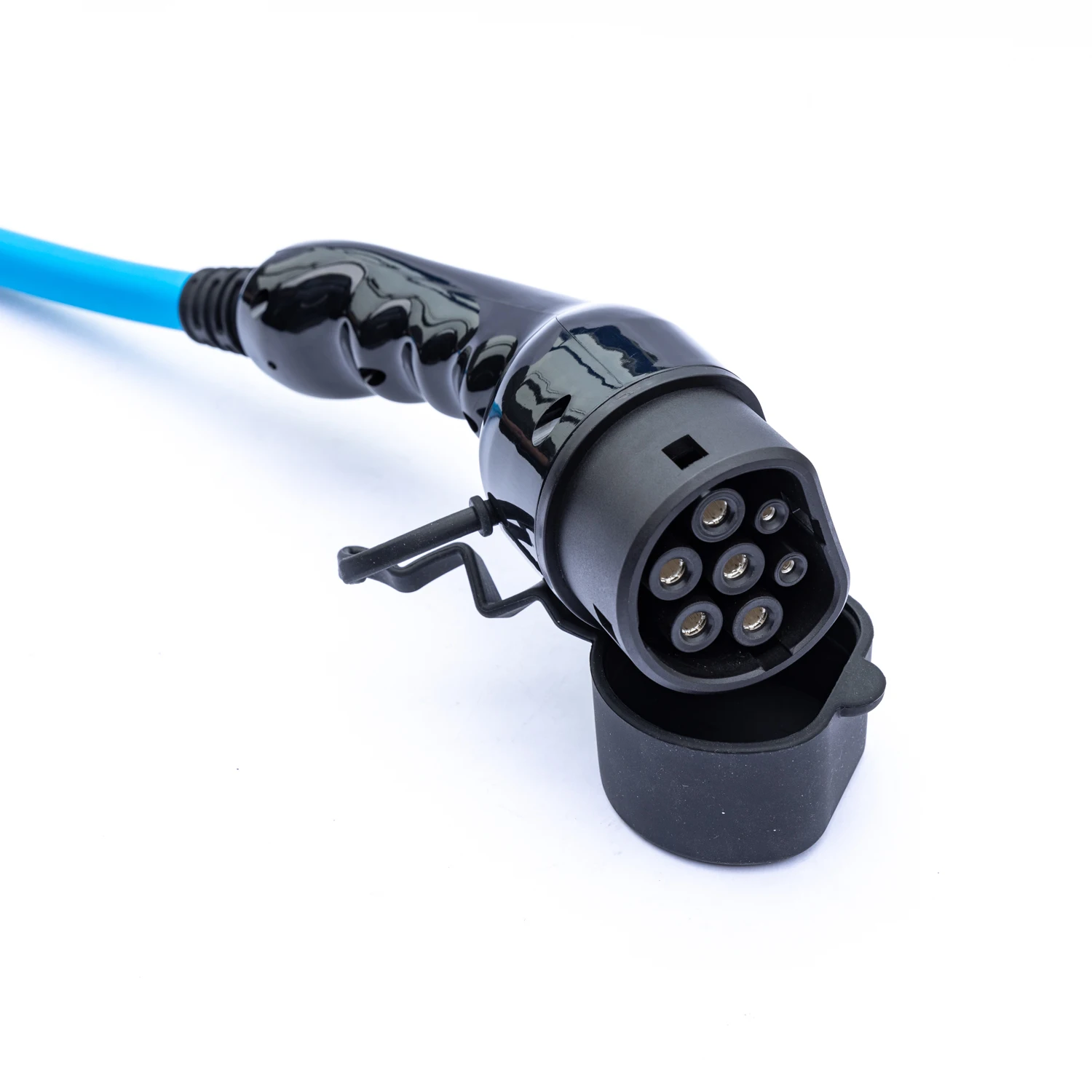 High Quality iec 62196 dc/ac three phase 32amp charger type 2 portable ev charge cable gun