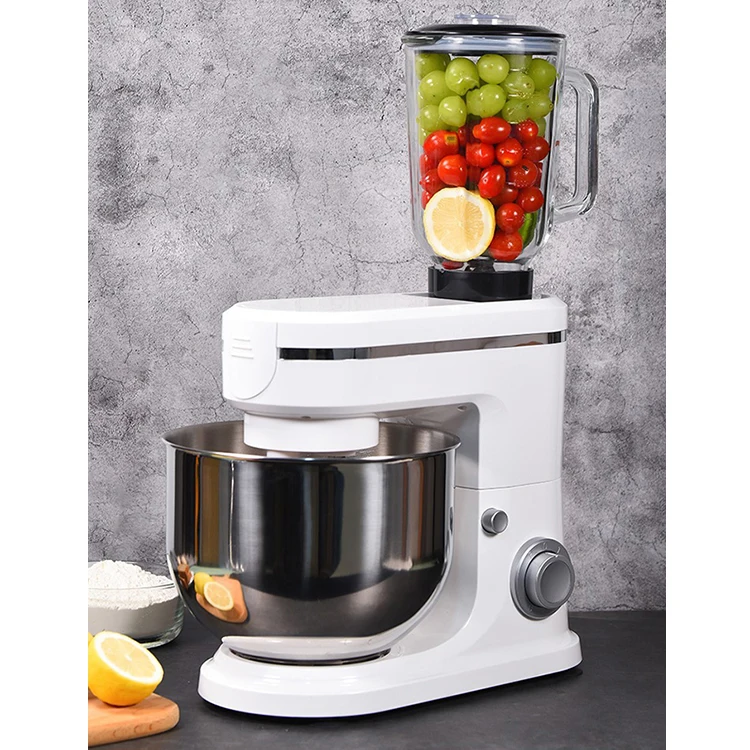 Household oem 6.5l cake dough food processing machine intelligent multi-functional vertical stand foods mixer