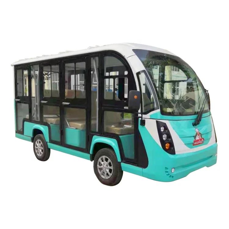 
 14 сиденье полностью электрифицированный город пассажирский экскурсионный электромобиль автобус с дверями  