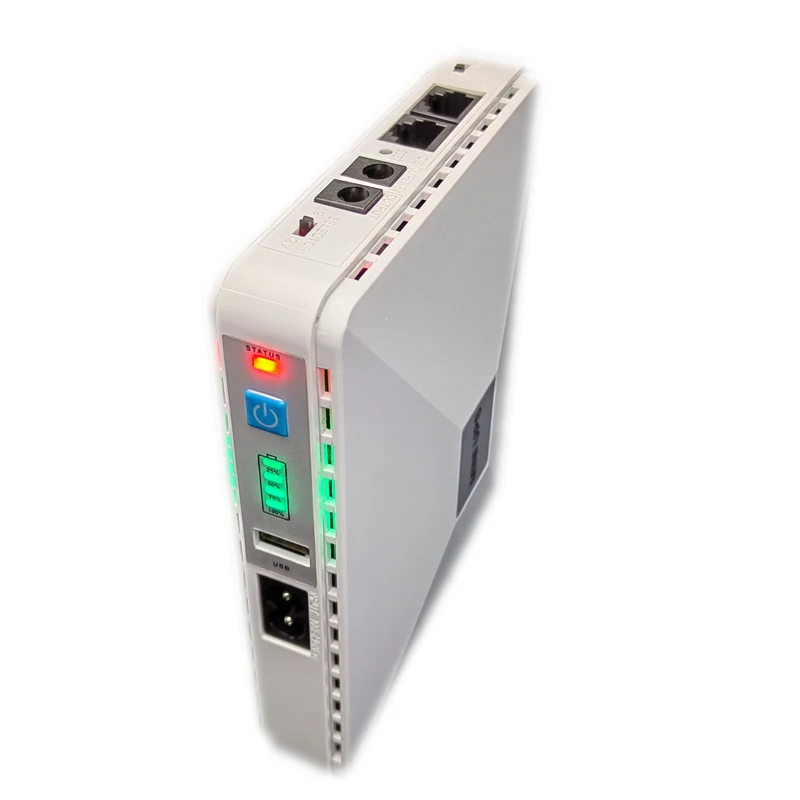 CYHX Mini DC UPS источник питания 5V 9V 12V Выход USB 2.5A POE 15V 24V бесперебойного