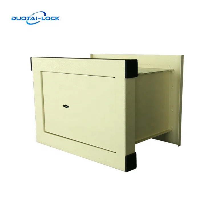 Mini size fireproof hotel household deposit security key lock safe box