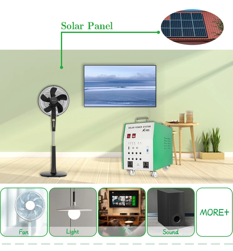 energy panel solar power generator 500W home sola power systems with100W solar panel