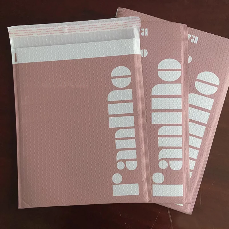 Eco-Friendly Poly Bubble Mailer Envelopes Polymailers Packaging Custom Shipping Mailers Mail Mailing Bags With Logo Wrap Padded
