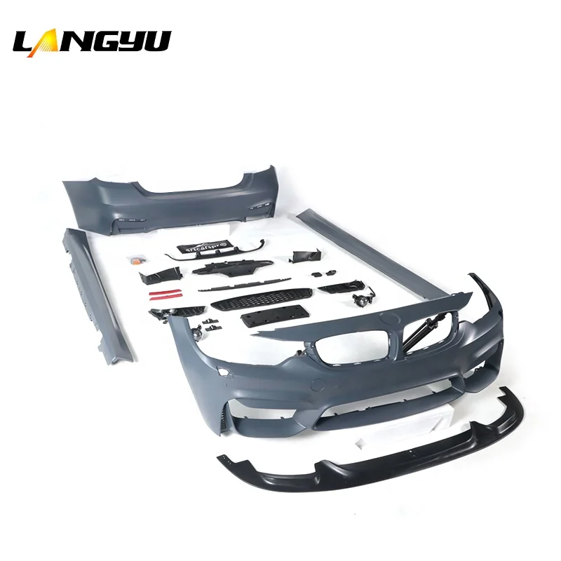 PP Plastic Bodykit Front Bumper For BMW 4 Series F32  Upgrade M4 Bodykit