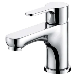 Jiangmen Factory cheap stock high quality bathroom hot and cold water mixer basin utility vessel sink brass faucet for bathroom