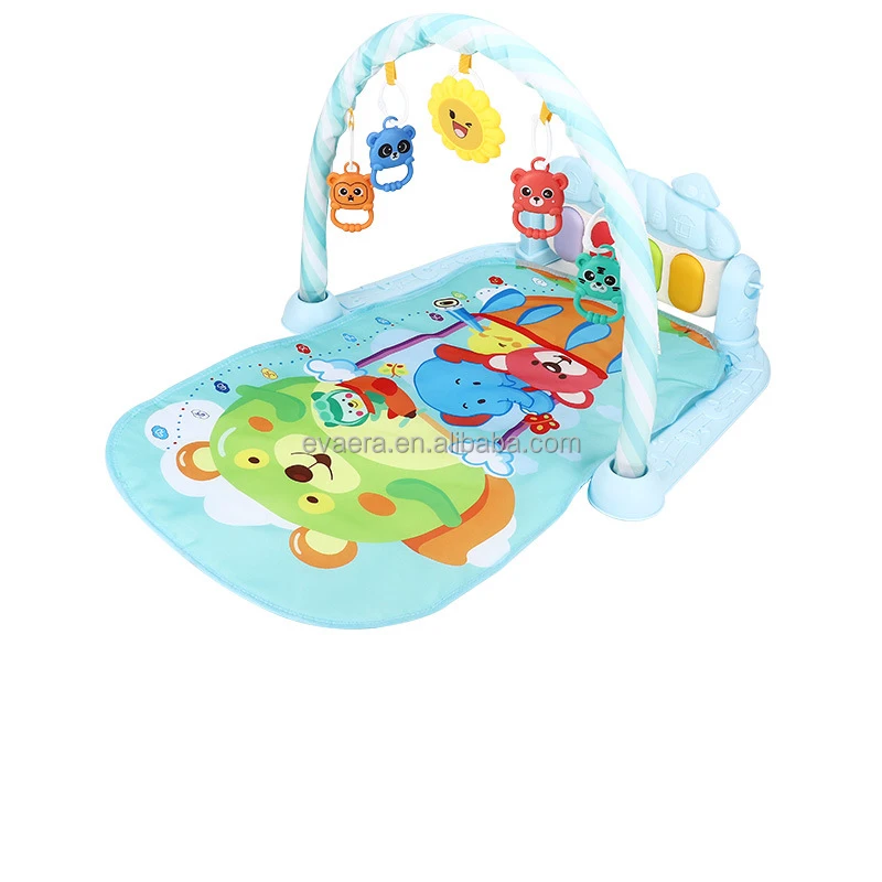 hot sale in south east Asia Soft toys play gym baby mat piano keyboard musical mat for toddler