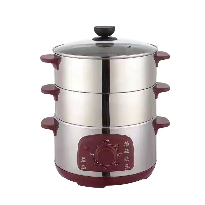 Электрический аппарат для чистки паром отпариватель горячий горшок Бытовая большая емкость 304 нержавеющая сталь автоматический воздушный фильтр OEM питания таймер детали продажи отель ярусов