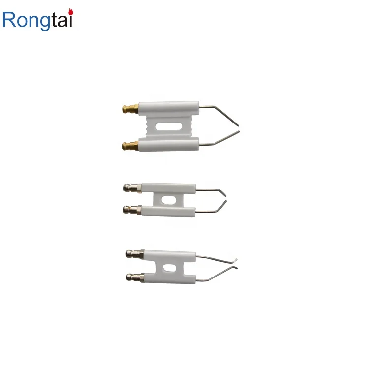 H Type 95% Alumina Ceramic Igniter Al2o3 Ignition Needle Spark Electrode For Gas Burner