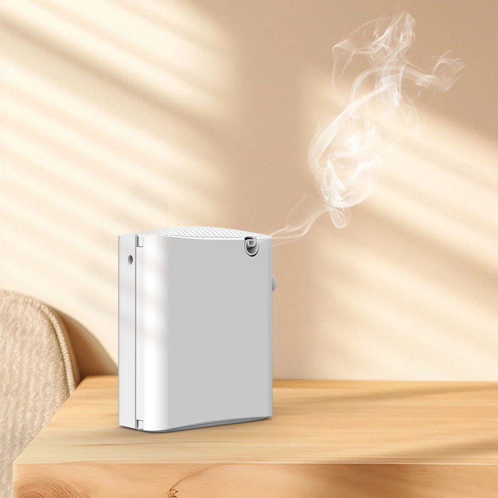 Small Anti-Corrosive Plastic 300 ml Household Appliances Wall Hanging Machine WIFI /Button Operation/Bluetooth/Scent Diffuser