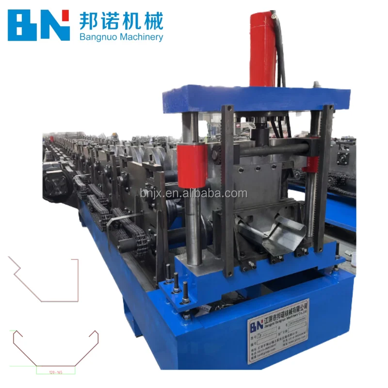 High quality hot selling automatic metal gutter/ water sink forming machine