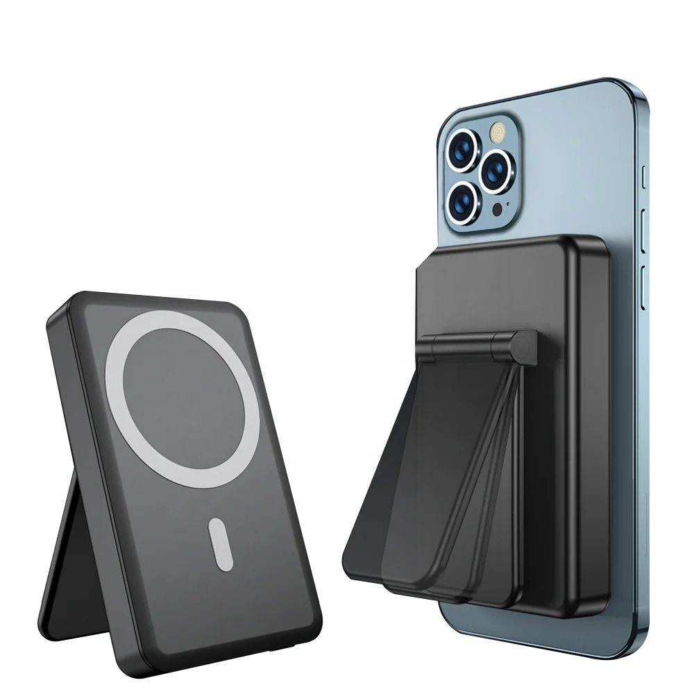 SUNSTELL Original Magnetic Battery Pack 8000mAh MagSafe Portable Power Bank Mini Wireless Charger For I Phone 12 13 14 15 Series
