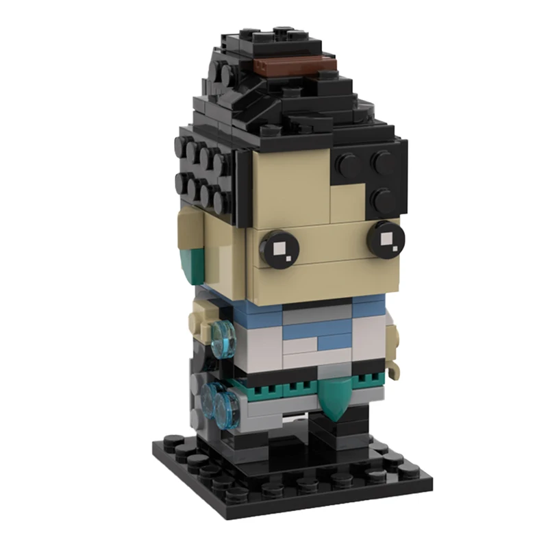 GoldMoc Video Game Role Sage Brickheadz  Building Blocks Set Bricks Model Toys Building Bricks Toy