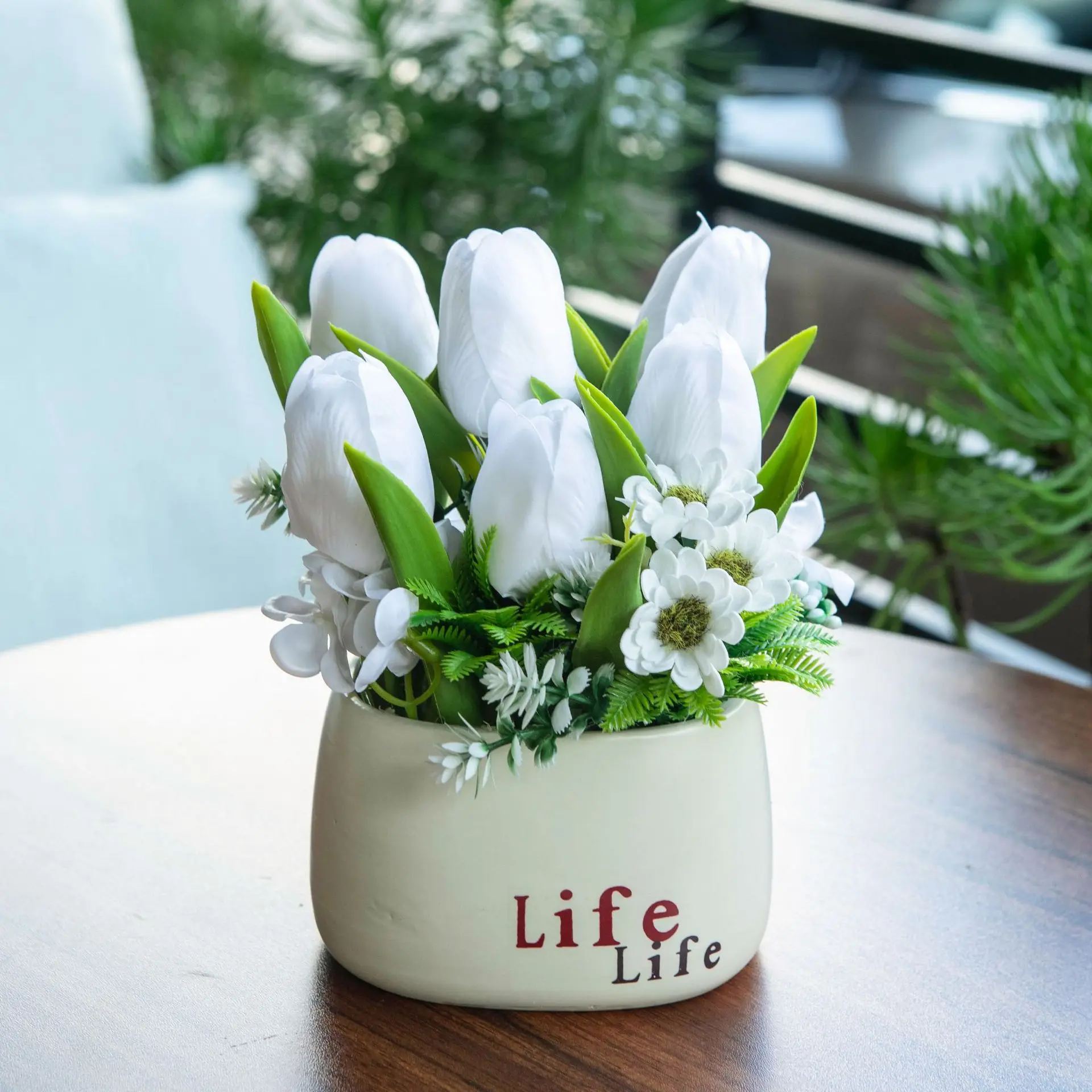 Artificial Flowers Wholesale Flower Pot Artificial Flower Decoration Home Decor