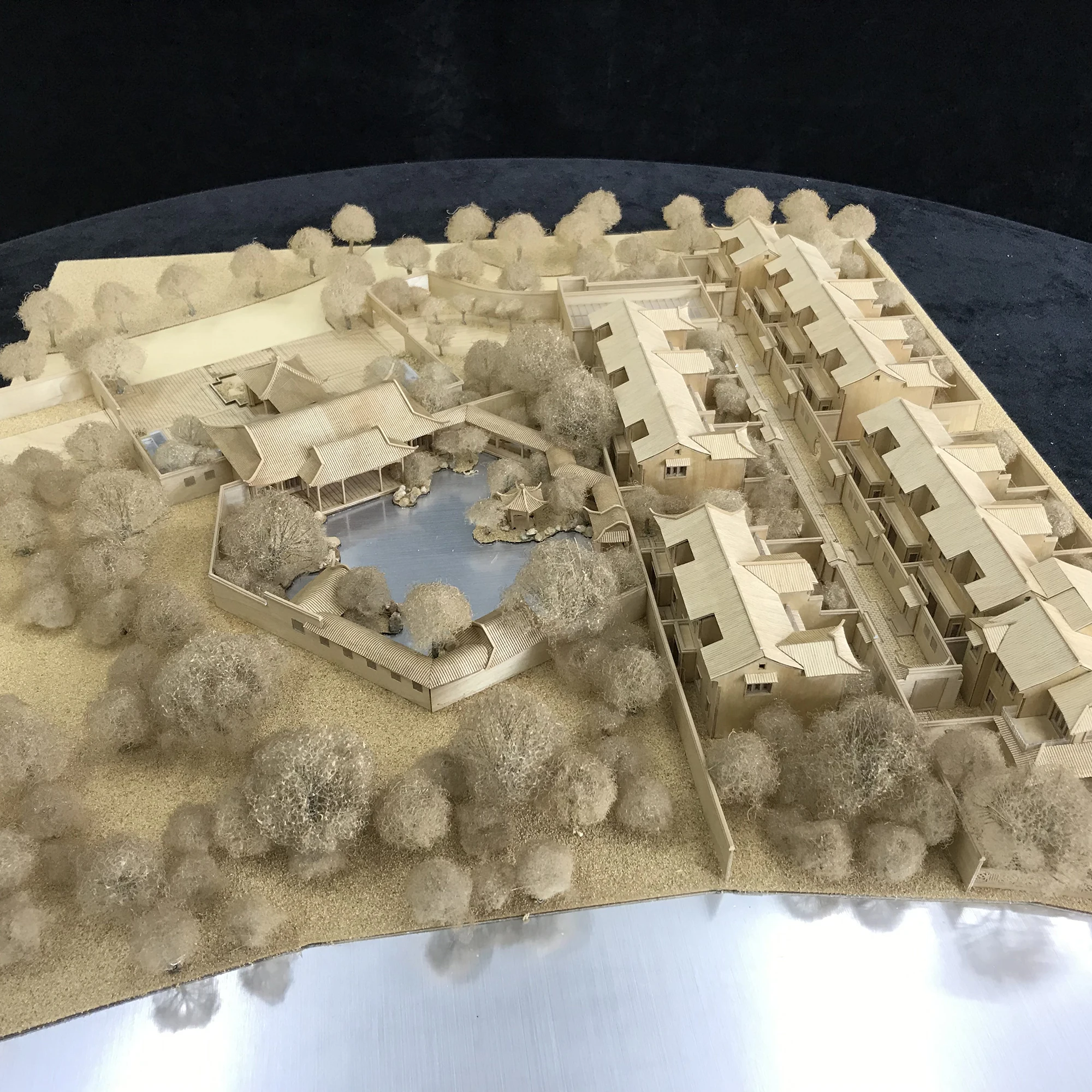 Красивый магазин производитель моделей в масштабе 3d моделирование архитектурная модель американской дизайнерской