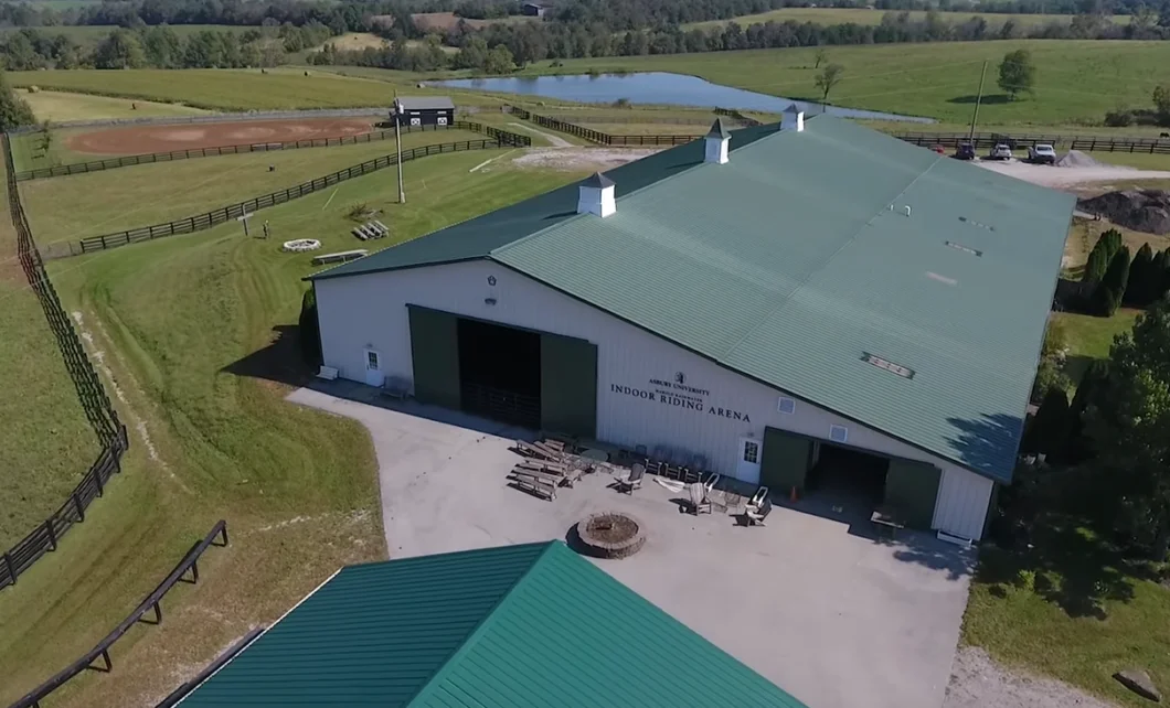 China Factory Supply Cost Effective Prefabricated Metal Stall Barn Steel Structure Frame Horse Barn Horse House Stables Shed